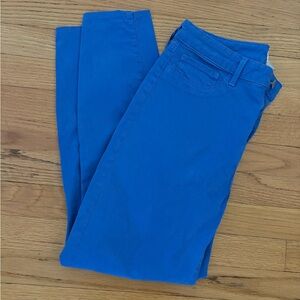 L'AGENCE Vibrant Blue Straight Leg Jeans